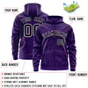 Custom White Teal Varsity Full-Zip Letterman Leopard Print Jacket Hoodie