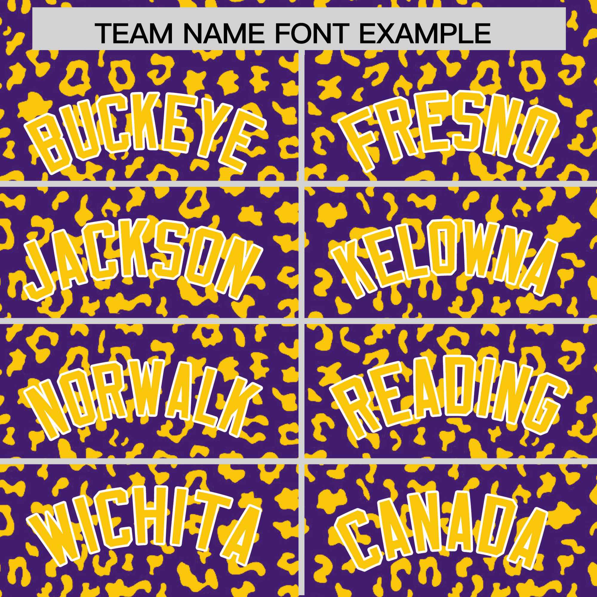 Custom Purple Gold Varsity Full-Zip Letterman Leopard Print Jacket Hoodie