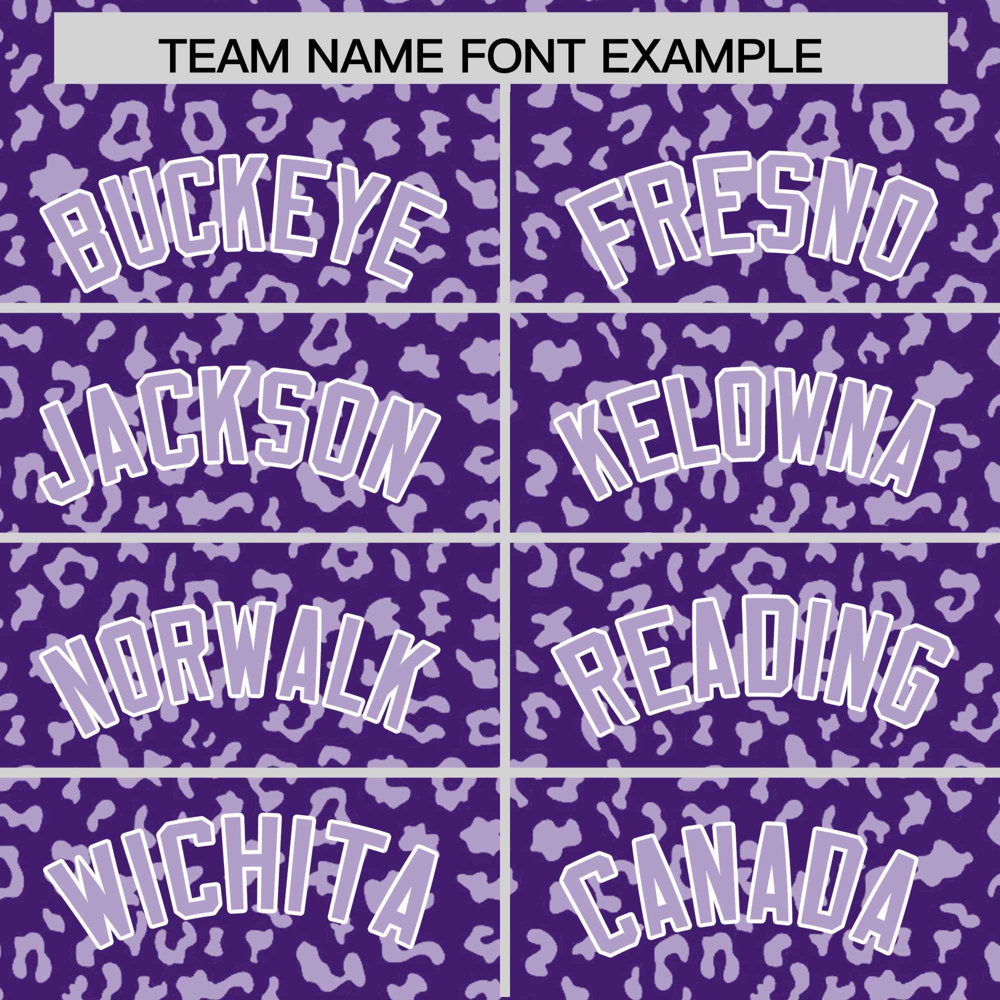 Custom Purple Light Purple Varsity Full-Zip Letterman Leopard Print Jacket Hoodie