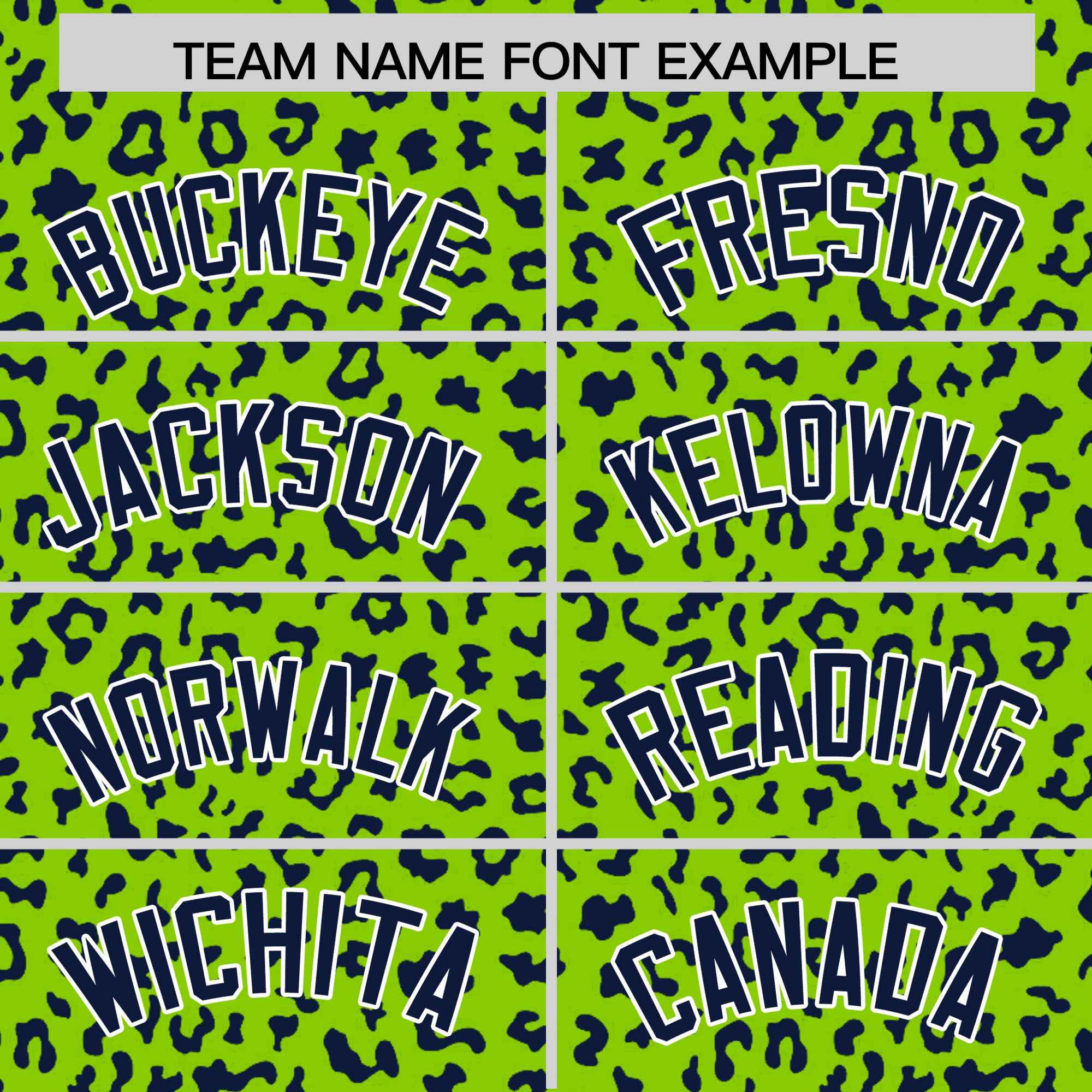 Custom White Bright Green Varsity Full-Zip Letterman Leopard Print Jacket Hoodie