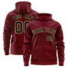 Custom White Black Varsity Full-Zip Letterman Leopard Print Jacket Hoodie
