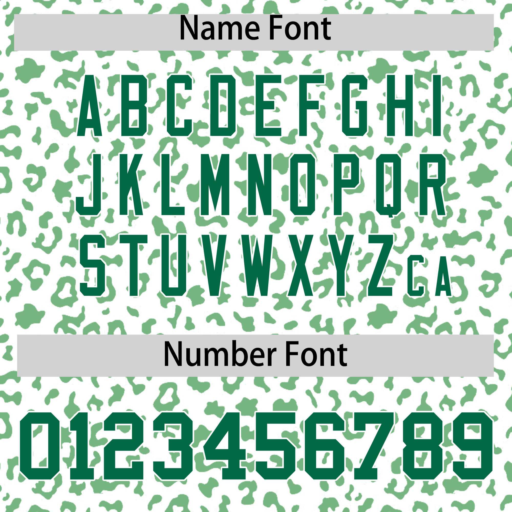 Custom Neon Green Powder Blue Varsity Full-Zip Letterman Leopard Print Jacket Hoodie