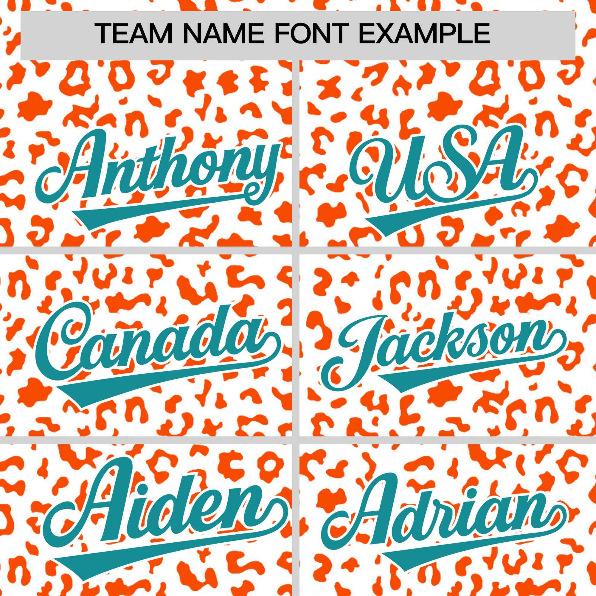 Custom White Orange Varsity Full-Zip Letterman Leopard Print Jacket Hoodie