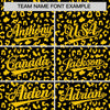 Custom Black Gold Varsity Full-Zip Letterman Leopard Print Jacket Hoodie