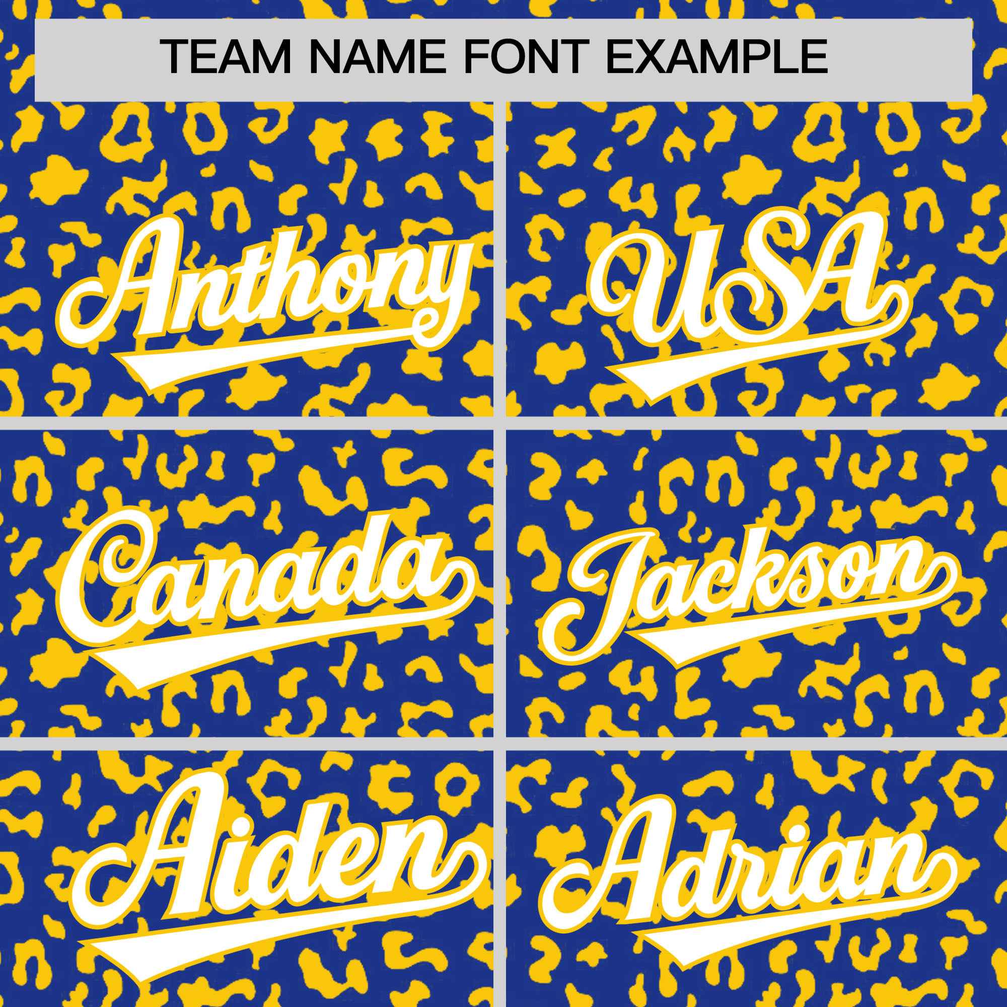 Custom Royal Gold Varsity Full-Zip Letterman Leopard Print Jacket Hoodie