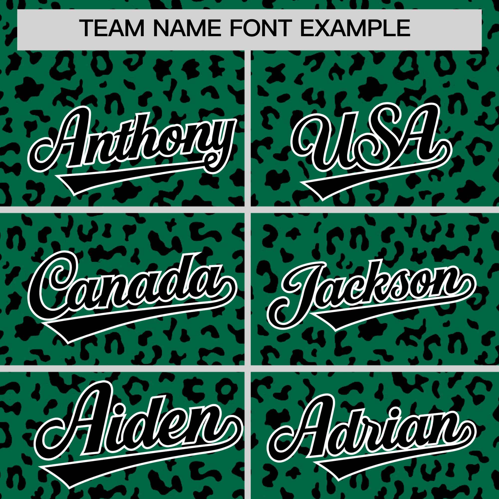 Custom Kelly Green Black Varsity Full-Zip Letterman Leopard Print Jacket Hoodie