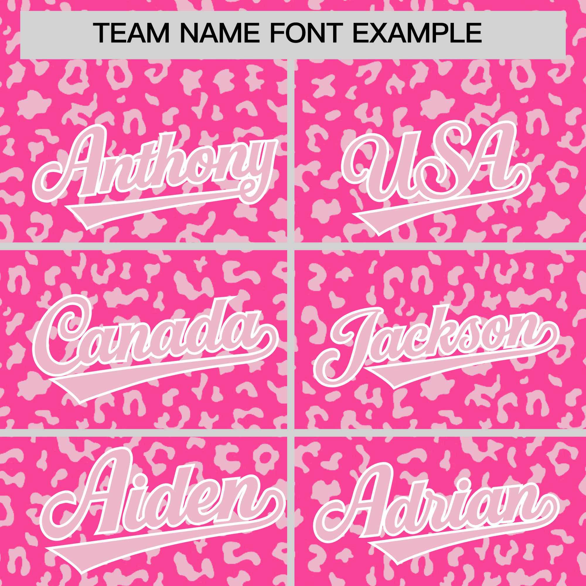 Custom Pink Light Pink Varsity Full-Zip Letterman Leopard Print Jacket Hoodie