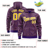 Custom White Khaki Varsity Full-Zip Letterman Leopard Print Jacket Hoodie