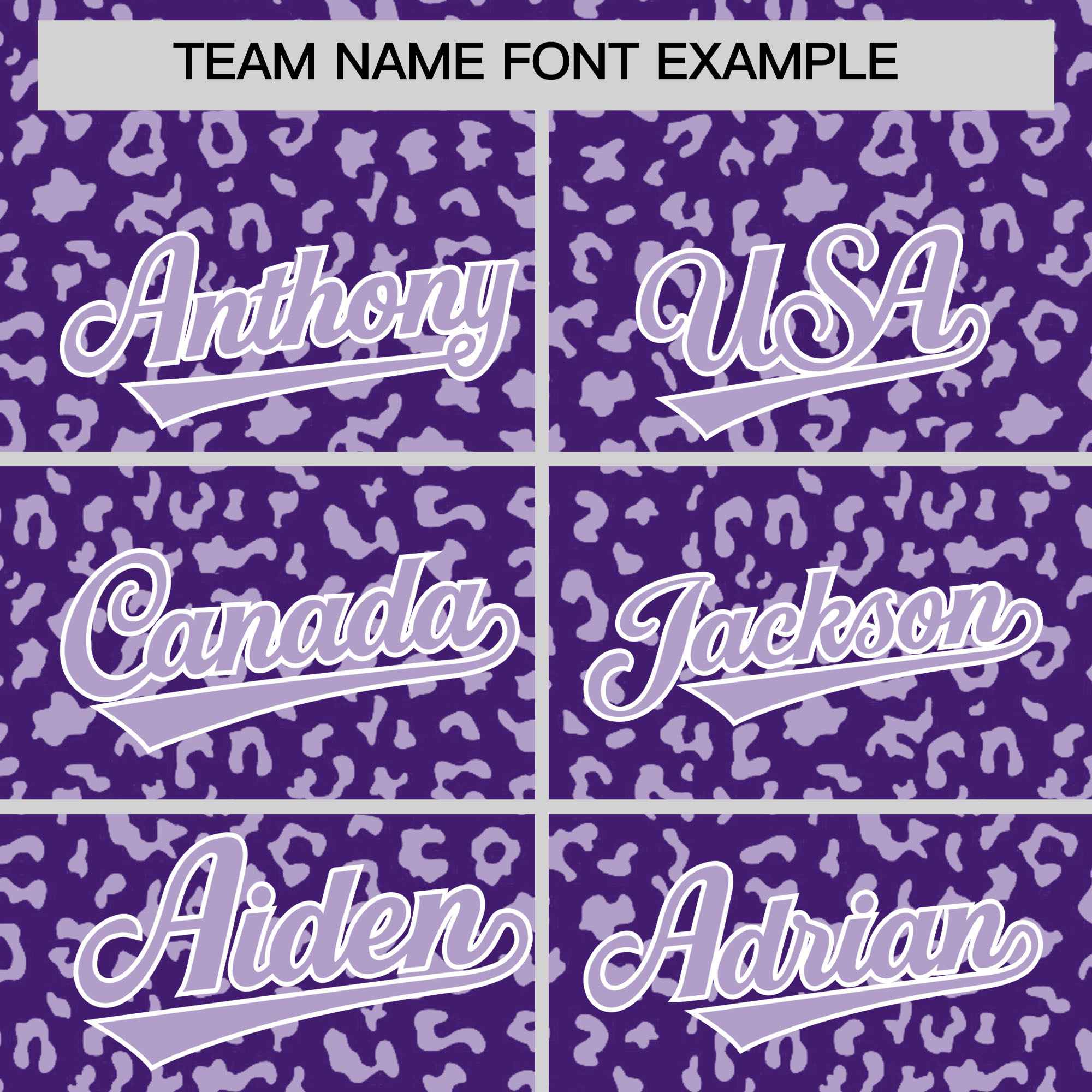 Custom Purple Light Purple Varsity Full-Zip Letterman Leopard Print Jacket Hoodie