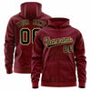 Custom White Black Varsity Full-Zip Letterman Leopard Print Jacket Hoodie