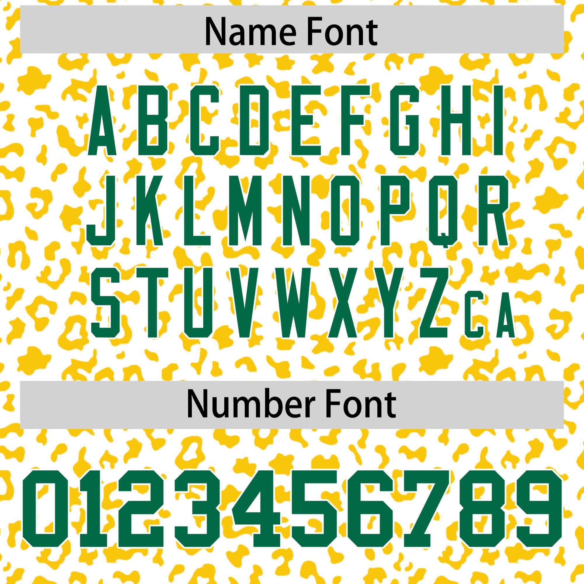 Custom White Gold Varsity Full-Zip Letterman Leopard Print Jacket Hoodie