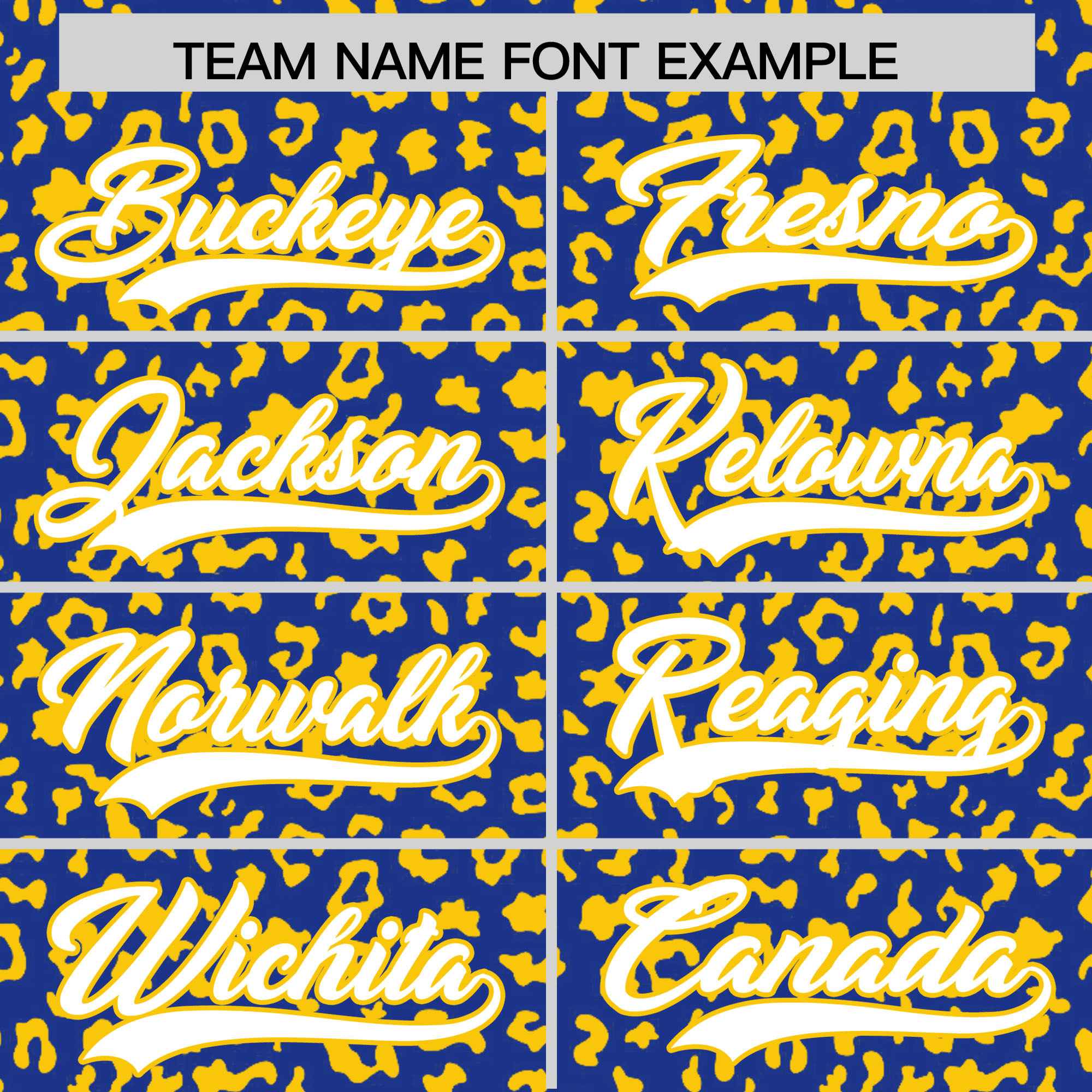 Custom Royal Gold Varsity Full-Zip Letterman Leopard Print Jacket Hoodie