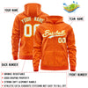 Custom Gold Kelly Green Varsity Full-Zip Letterman Leopard Print Jacket Hoodie