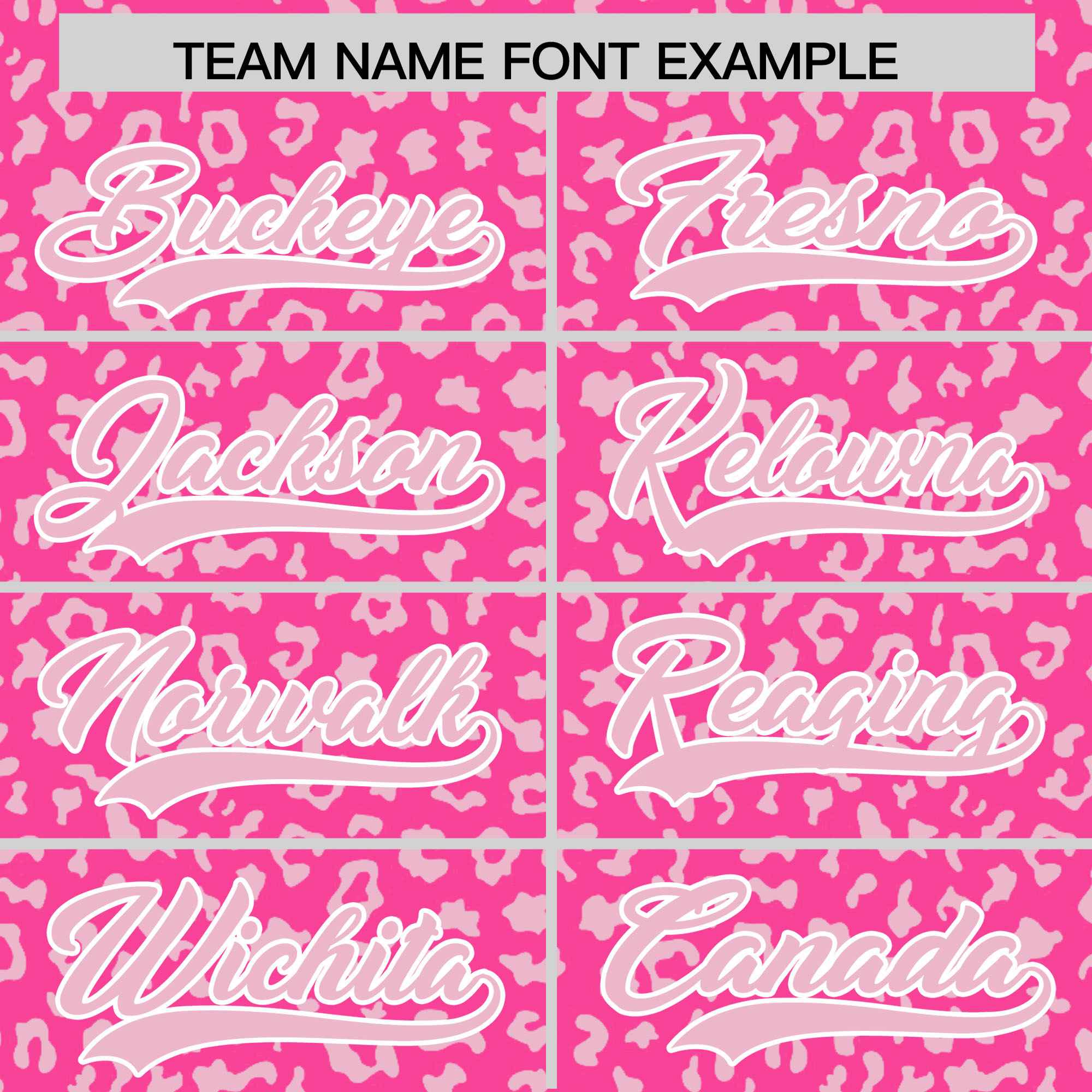 Custom Pink Light Pink Varsity Full-Zip Letterman Leopard Print Jacket Hoodie