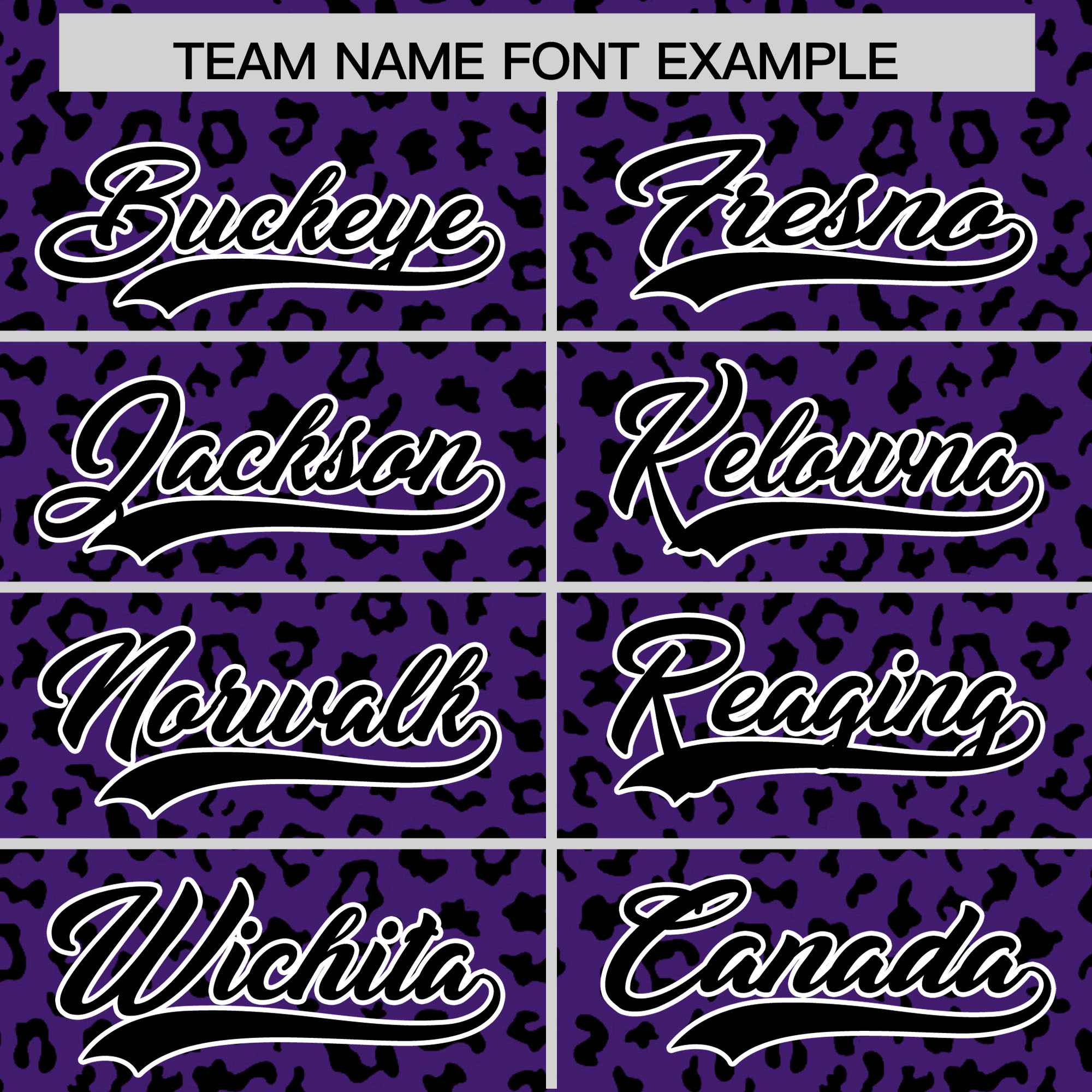 Custom Purple Black Varsity Full-Zip Letterman Leopard Print Jacket Hoodie