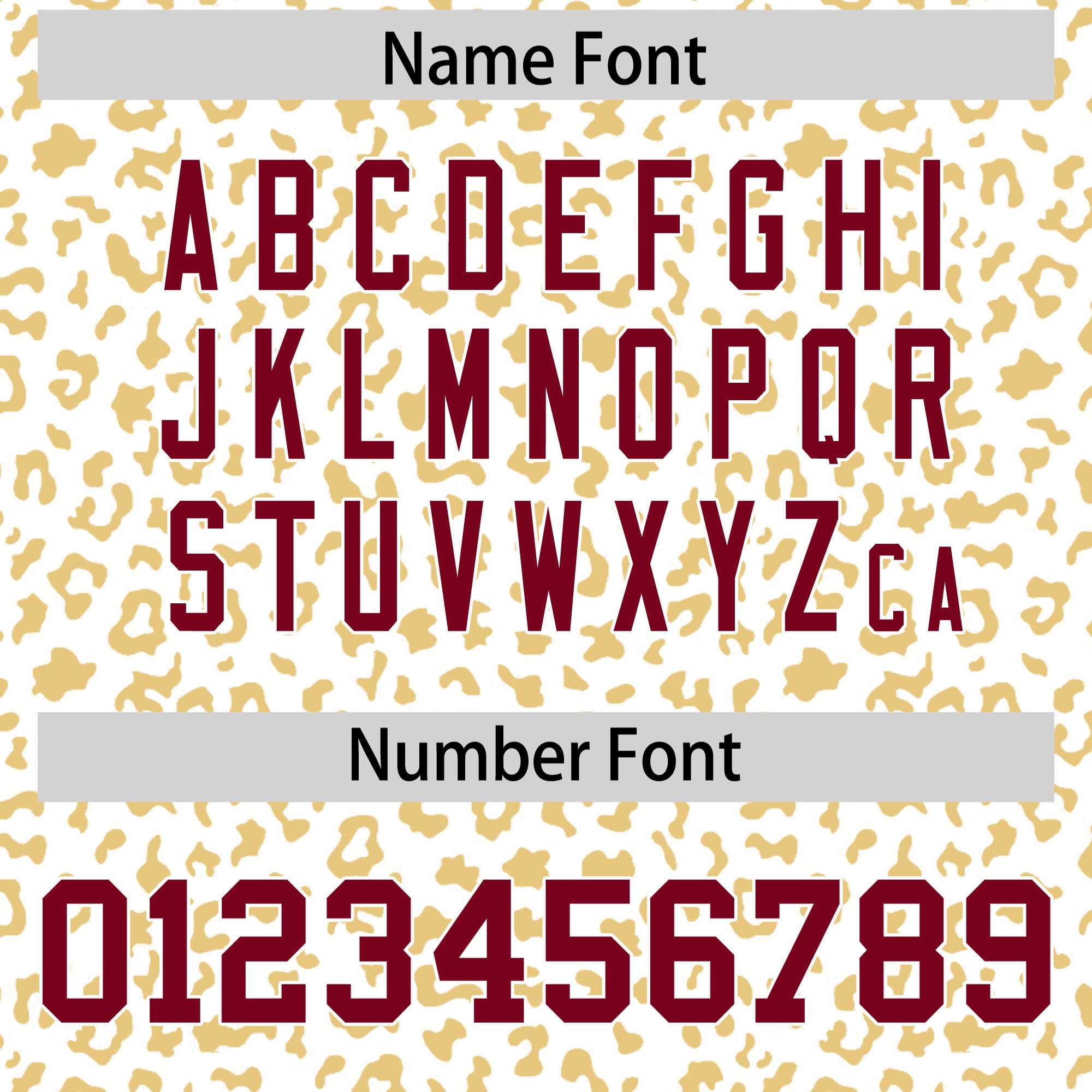 Custom Purple Gold Varsity Full-Zip Letterman Leopard Print Jacket Hoodie