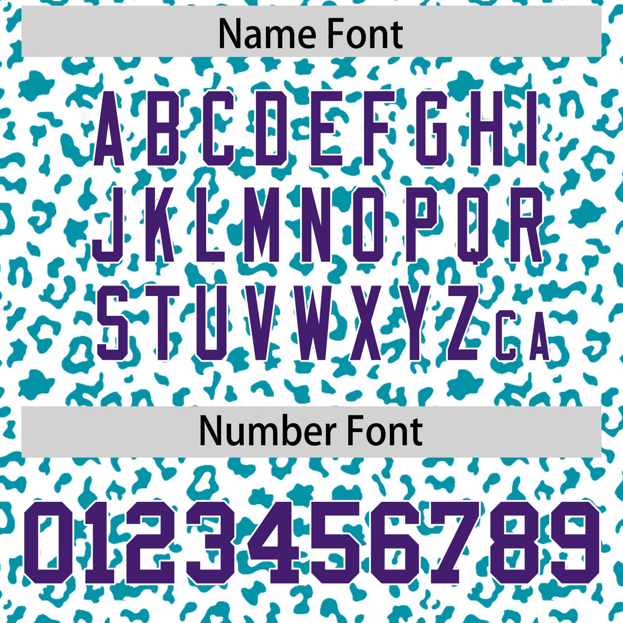 Custom Purple Black Varsity Full-Zip Letterman Leopard Print Jacket Hoodie