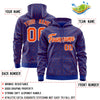 Custom Gold Crimson Varsity Full-Zip Letterman Leopard Print Jacket Hoodie
