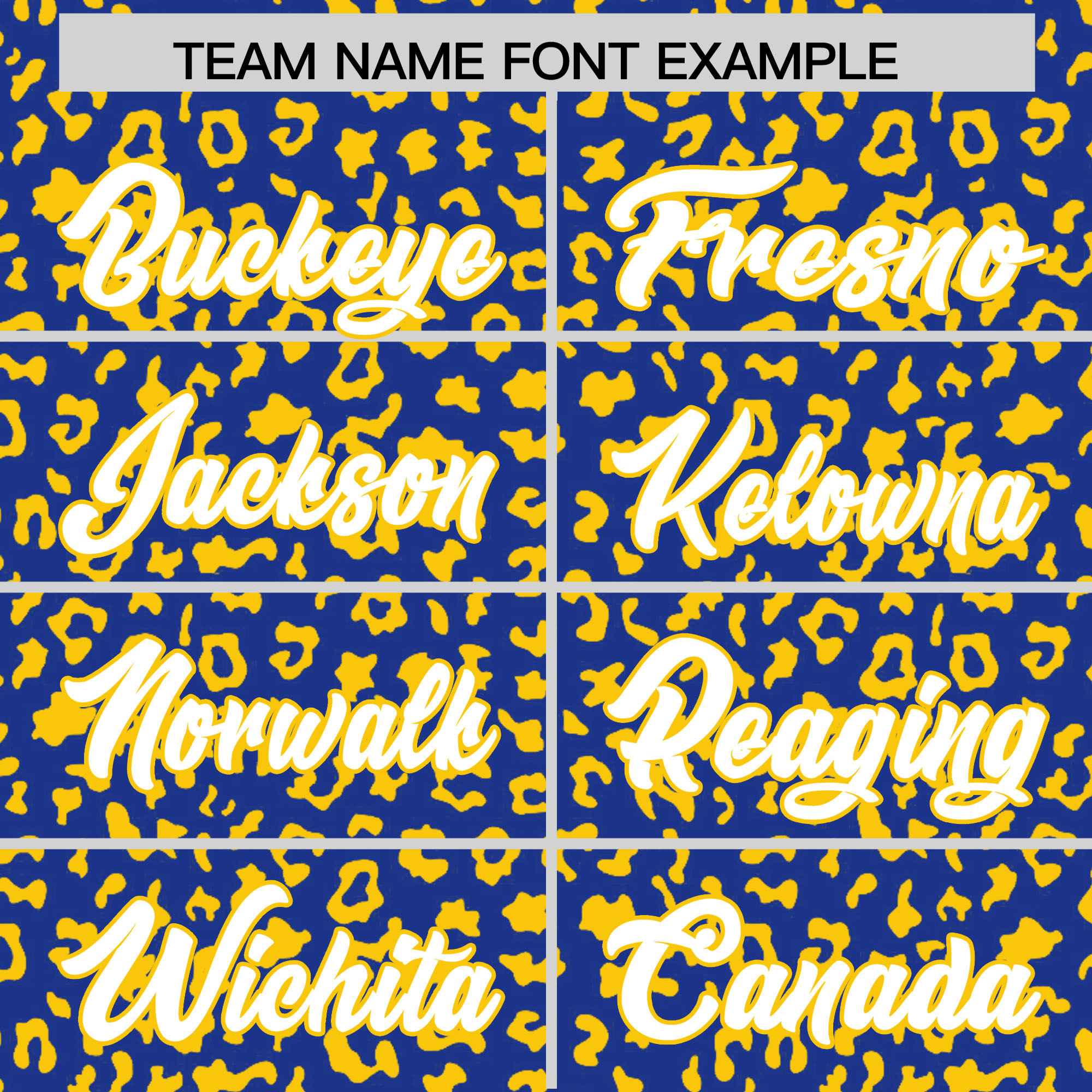 Custom Royal Gold Varsity Full-Zip Letterman Leopard Print Jacket Hoodie