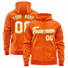 Custom Gold Kelly Green Varsity Full-Zip Letterman Leopard Print Jacket Hoodie