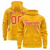 Custom Orange Aqua Varsity Full-Zip Letterman Leopard Print Jacket Hoodie