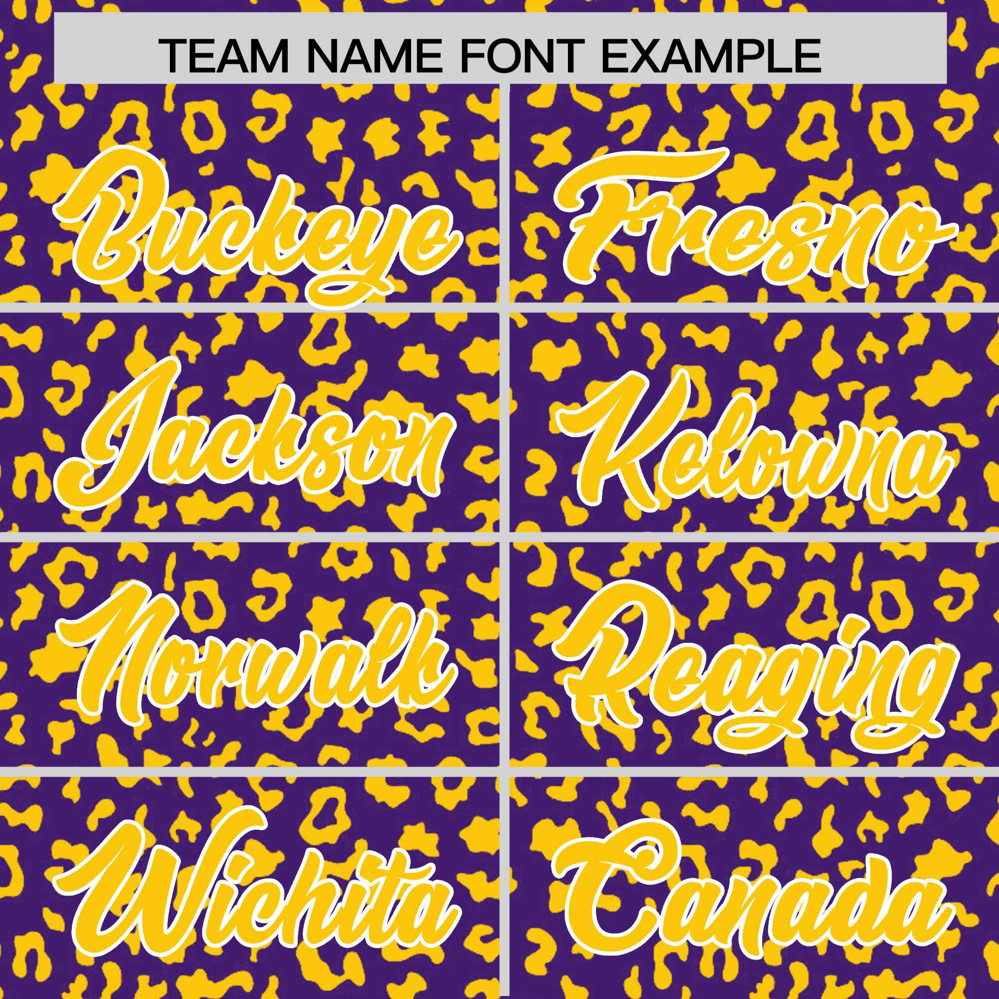 Custom Purple Gold Varsity Full-Zip Letterman Leopard Print Jacket Hoodie