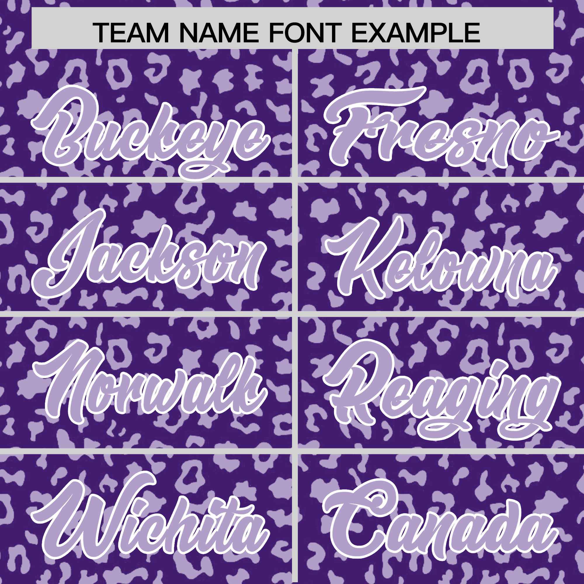 Custom Purple Light Purple Varsity Full-Zip Letterman Leopard Print Jacket Hoodie