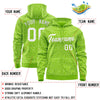 Custom White Orange Varsity Full-Zip Letterman Leopard Print Jacket Hoodie