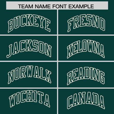 Custom Midnight Green Cream Raglan Sleeves Varsity Full-Snap Letterman Two Tone Jacket Hoodie