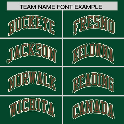 Custom Green Cream Raglan Sleeves Varsity Full-Snap Letterman Two Tone Jacket Hoodie