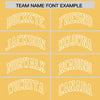 Custom Yellow White Raglan Sleeves Varsity Full-Snap Letterman Two Tone Jacket Hoodie
