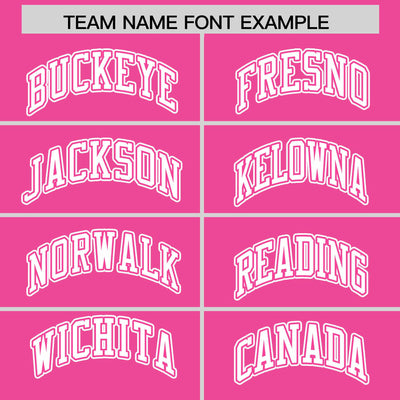 Custom Pink White Raglan Sleeves Varsity Full-Snap Letterman Two Tone Jacket Hoodie