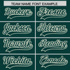Custom Midnight Green Cream Raglan Sleeves Varsity Full-Snap Letterman Two Tone Jacket Hoodie