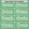 Custom Green White Raglan Sleeves Varsity Full-Snap Letterman Two Tone Jacket Hoodie