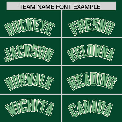 Custom Green Cream Raglan Sleeves Varsity Full-Snap Letterman Two Tone Jacket Hoodie