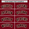 Custom Crimson Cream Raglan Sleeves Varsity Full-Snap Letterman Two Tone Jacket Hoodie