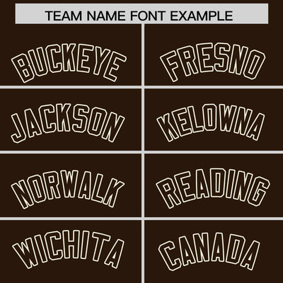 Custom Brown Cream Raglan Sleeves Varsity Full-Snap Letterman Two Tone Jacket Hoodie