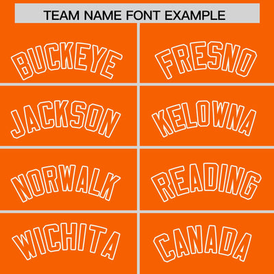 Custom Orange White Raglan Sleeves Varsity Full-Snap Letterman Two Tone Jacket Hoodie