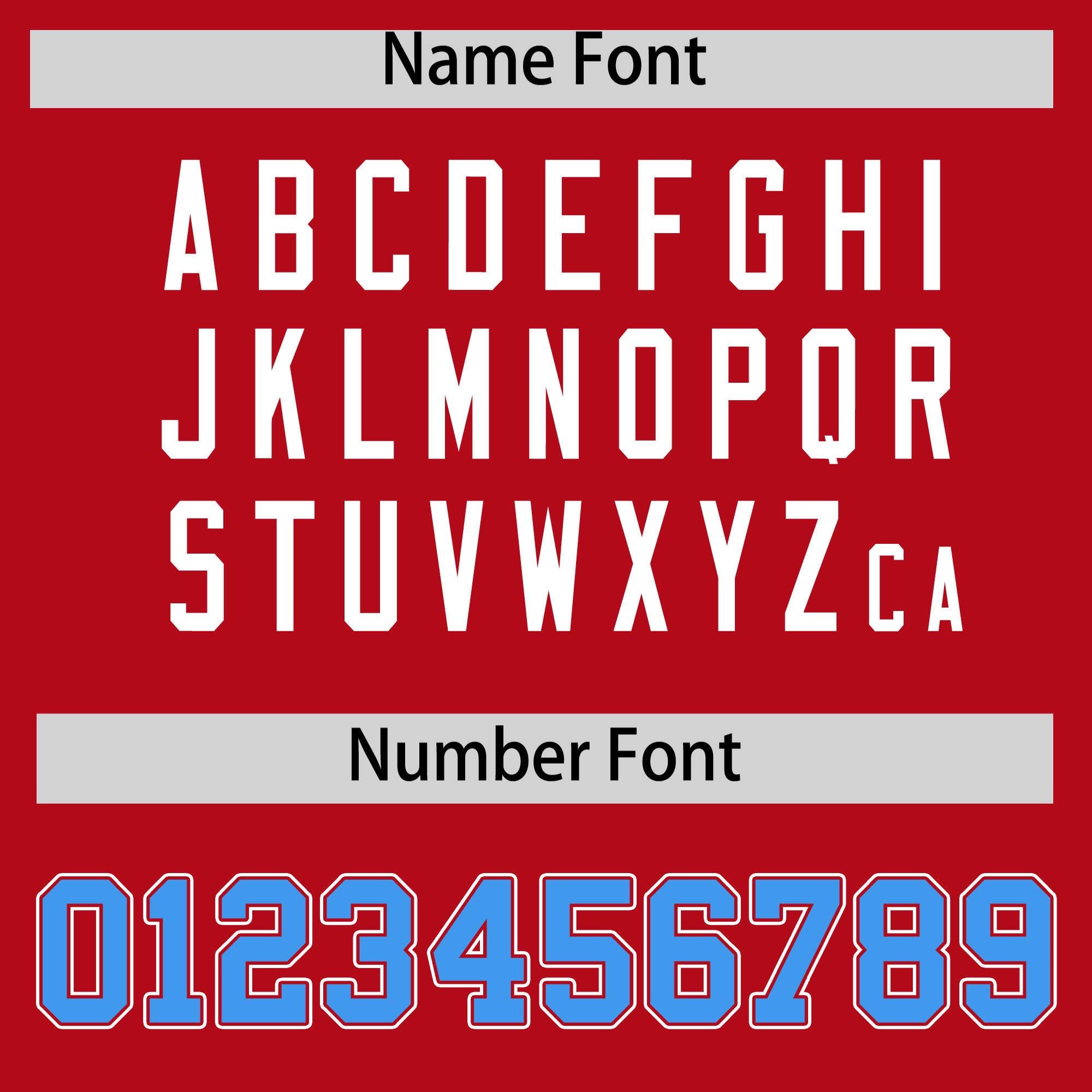 Custom Red Powder Blue Raglan Sleeves Varsity Full-Snap Letterman Two Tone Jacket Hoodie