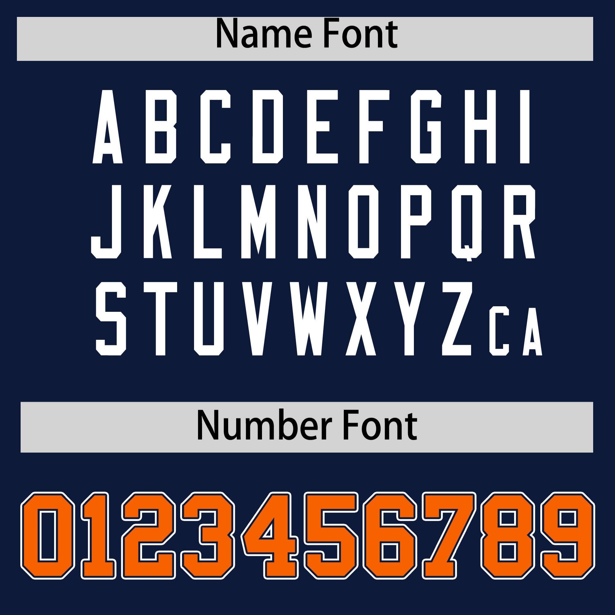 Custom Navy Orange Raglan Sleeves Varsity Full-Snap Letterman Two Tone Jacket Hoodie