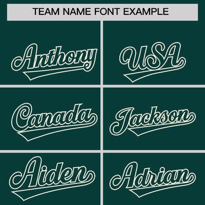 Custom Midnight Green Cream Raglan Sleeves Varsity Full-Snap Letterman Two Tone Jacket Hoodie