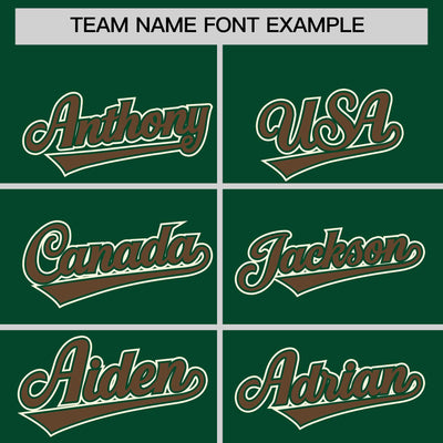 Custom Green Cream Raglan Sleeves Varsity Full-Snap Letterman Two Tone Jacket Hoodie