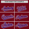 Custom Crimson Purple Raglan Sleeves Varsity Full-Snap Letterman Two Tone Jacket Hoodie