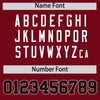 Custom Crimson Black Raglan Sleeves Varsity Full-Snap Letterman Two Tone Jacket Hoodie