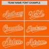 Custom Orange White Raglan Sleeves Varsity Full-Snap Letterman Two Tone Jacket Hoodie