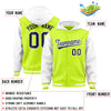 Custom Aqua White Raglan Sleeves Varsity Full-Snap Letterman Two Tone Jacket Hoodie