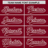 Custom Crimson White Raglan Sleeves Varsity Full-Snap Letterman Two Tone Jacket Hoodie