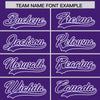 Custom Purple White Raglan Sleeves Varsity Full-Snap Letterman Two Tone Jacket Hoodie
