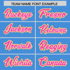Custom Powder Blue Gold-Pink Raglan Sleeves Varsity Full-Snap Letterman Two Tone Jacket Hoodie