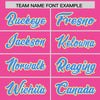 Custom Pink Gold Raglan Sleeves Varsity Full-Snap Letterman Two Tone Jacket Hoodie